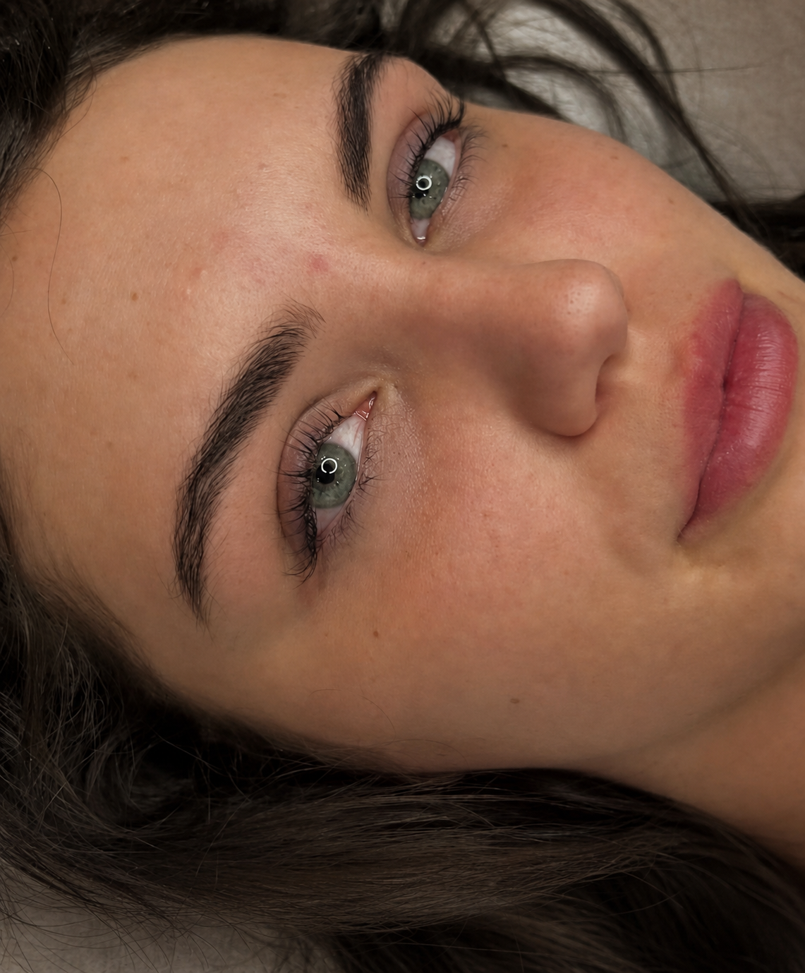 Real brows and lip blush result — Enhance SPMU